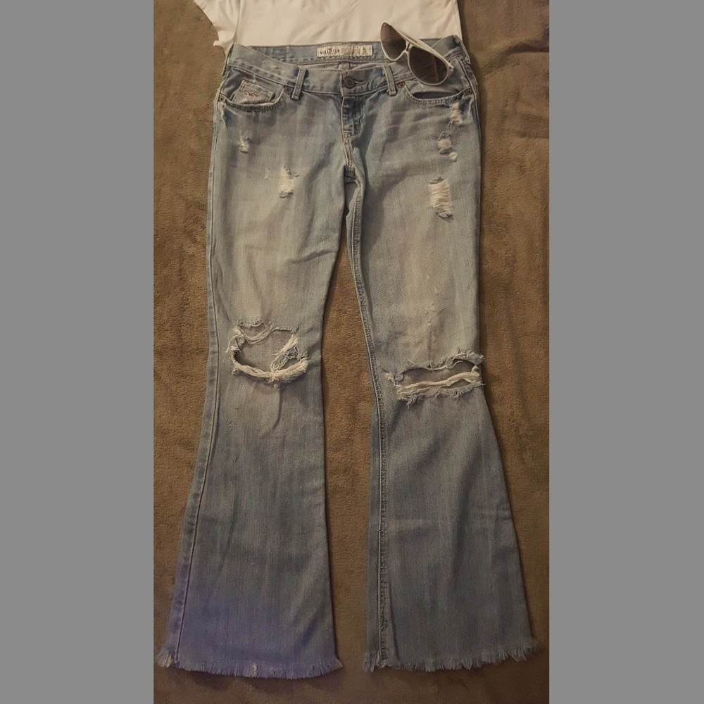 👖🛍2 pair Hollister Jeans size 0 Short